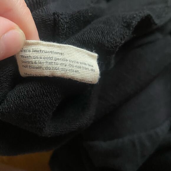 Ocio Classic SoftCore Jogger Black Mid Rise Organic Cotton Tencil Stretch Comfy - Picture 7 of 8